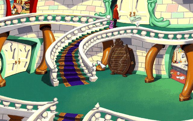 Screenshot из игры ToonStruck (локация - Кутопия)