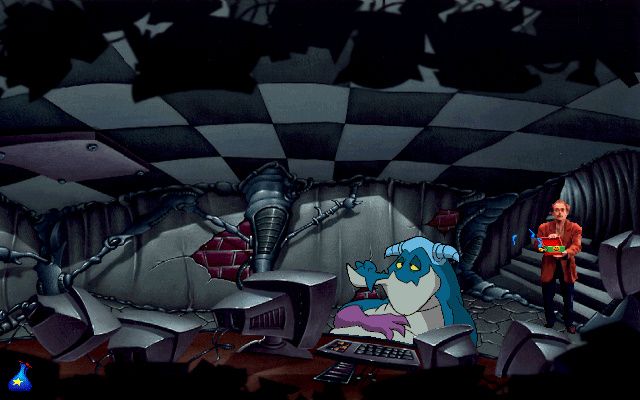 Screenshot из игры Тунстрак (Бланк усыпляет часового)
