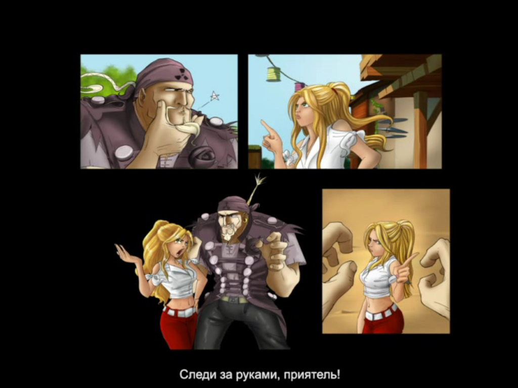 Ролик про Дьябло и Санни (игра Блондинка в шоке)