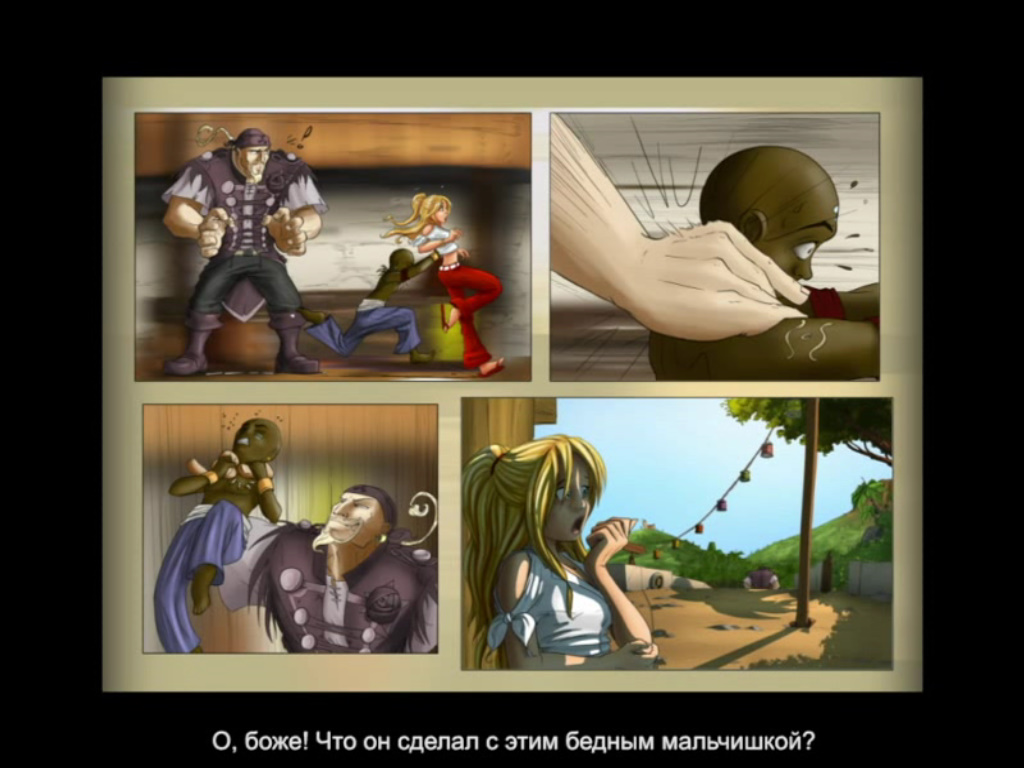 Энрико против Дьябло (игра Блондинка в шоке)