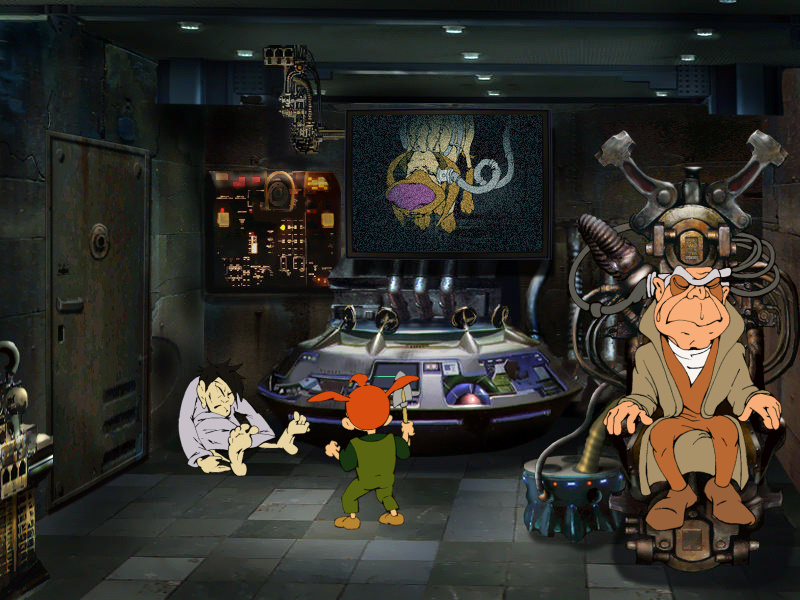 Screenshot из игры Страшилки: Шестое чувство (локация - Склеп Калашникова)
