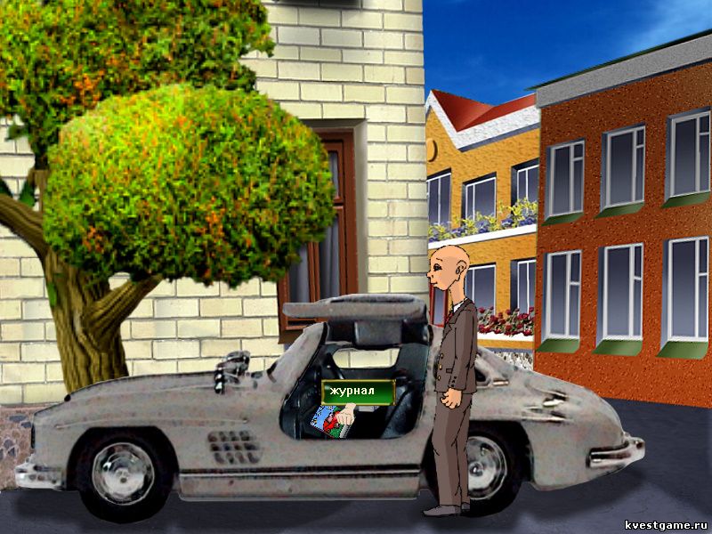 Screenshot из игры ДМБ - локация За магазином (Южноморск)