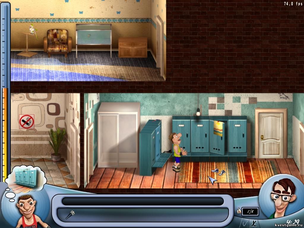 Screenshot из игры Как достать студента. Переполох в общаге
