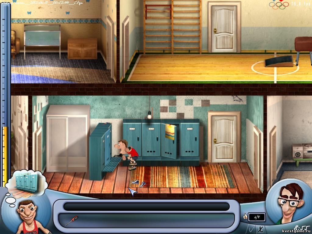 Screenshot из игры Как достать студента. Переполох в общаге