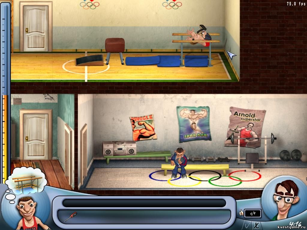 Screenshot из игры Как достать студента. Переполох в общаге