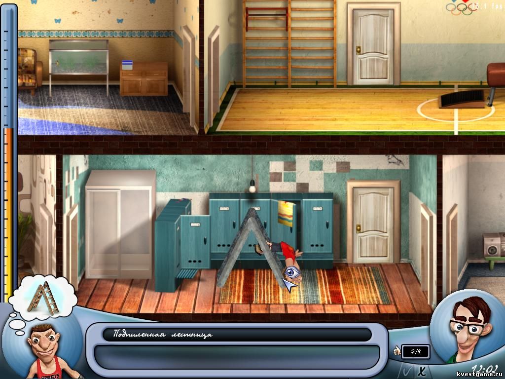 Screenshot из игры Как достать студента. Переполох в общаге