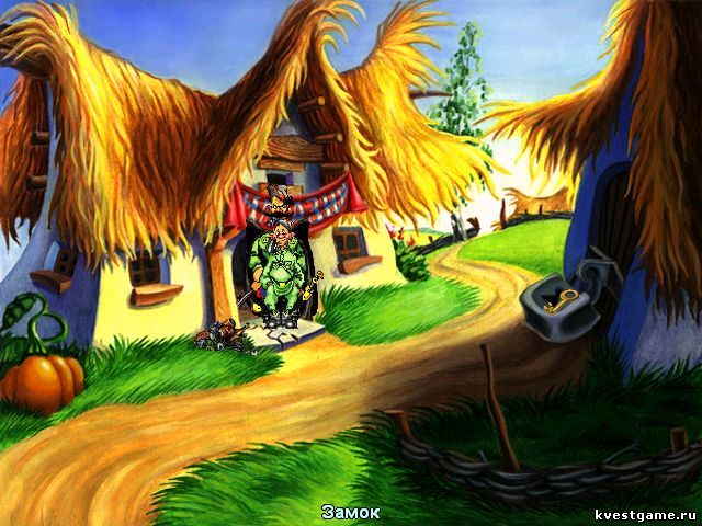 Screenshot из игры Петька и Василий Иванович спасают Галактику