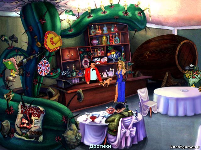 Screenshot из игры Петька и Василий Иванович спасают Галактику