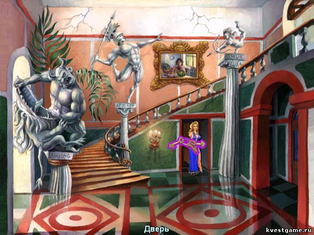 Screenshot из игры Петька и Василий Иванович спасают Галактику