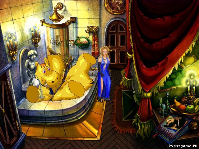 Screenshot из игры Петька и Василий Иванович спасают Галактику