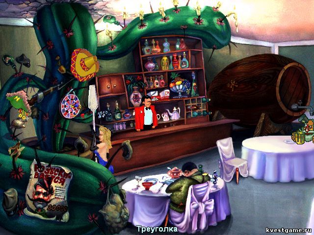 Screenshot из игры Петька и Василий Иванович спасают Галактику