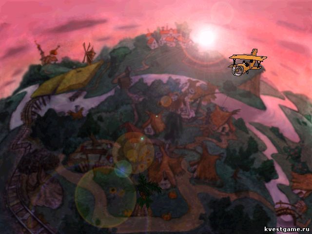 Screenshot из игры Петька и Василий Иванович спасают Галактику