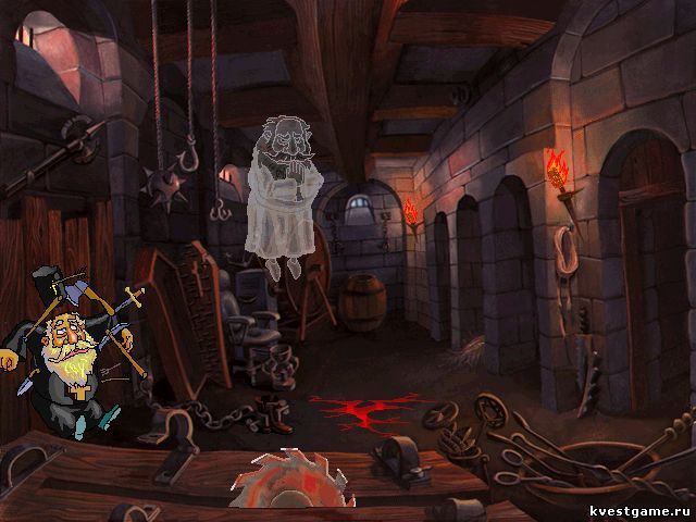 Screenshot из игры Петька и Василий Иванович спасают Галактику