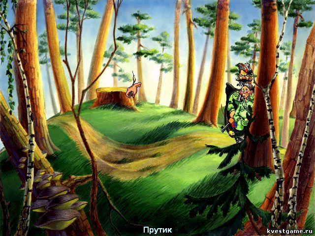 Screenshot из игры Петька и Василий Иванович спасают Галактику