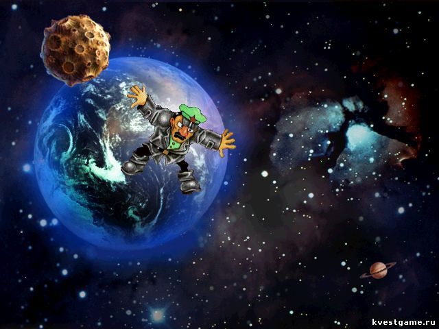 Screenshot из игры Петька и Василий Иванович спасают Галактику