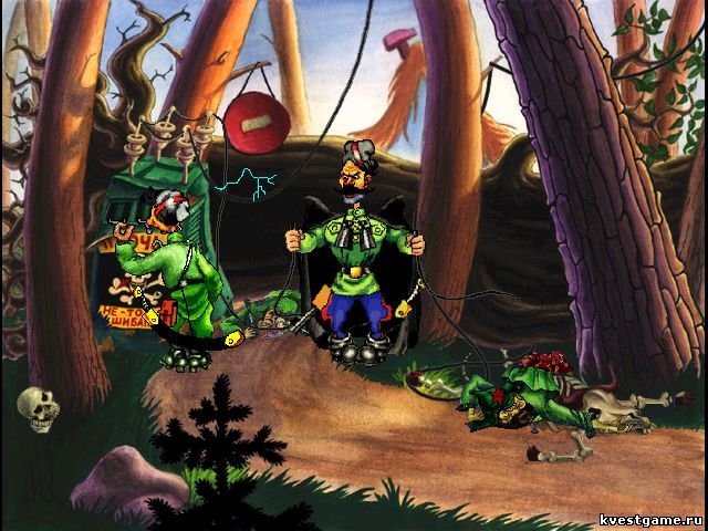 Screenshot из игры Петька и Василий Иванович 2: Судный день