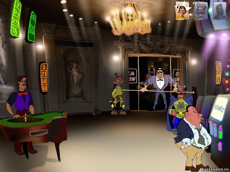 Screenshot из игры Петька 3: Возвращение Аляски