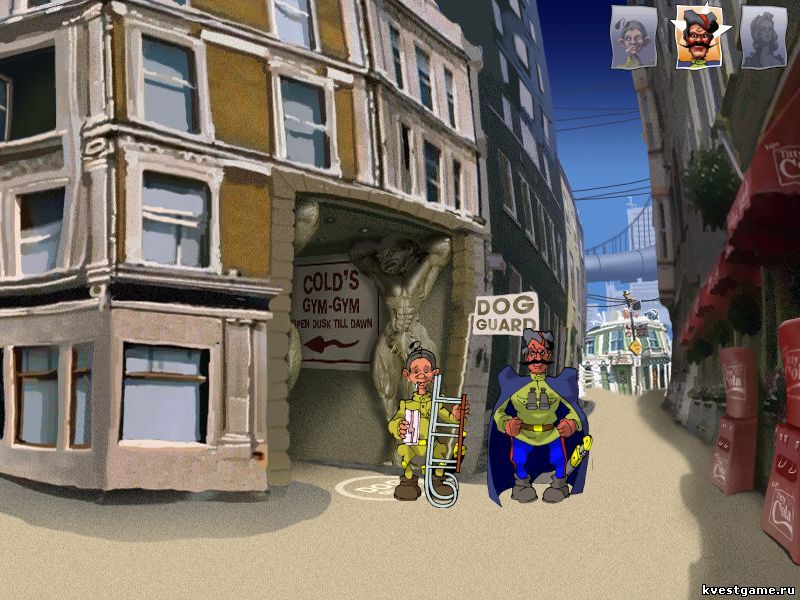 Screenshot из игры Петька 3: Возвращение Аляски