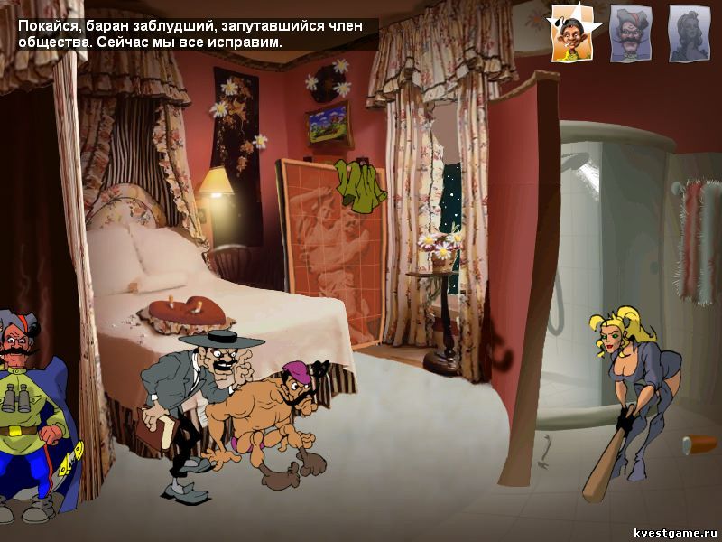 Screenshot из игры Петька 3: Возвращение Аляски