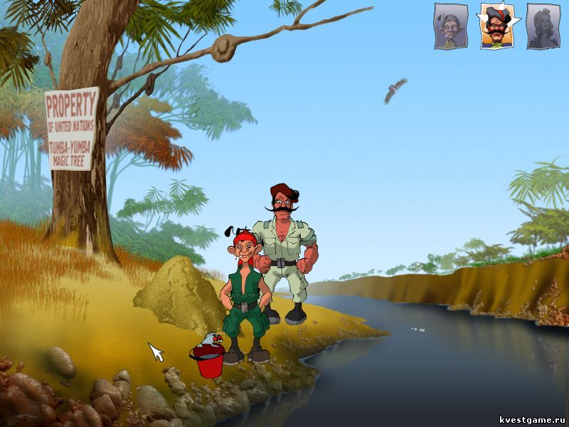 Screenshot из игры Петька 3: Возвращение Аляски