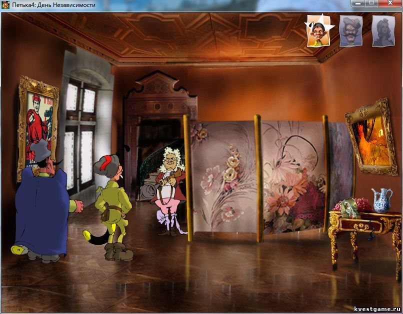 Screenshot из игры Петька 4: День независимости