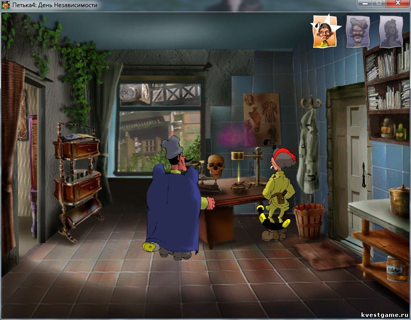 Screenshot из игры Петька 4: День независимости