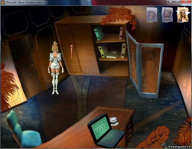 Screenshot из игры Петька 4: День независимости