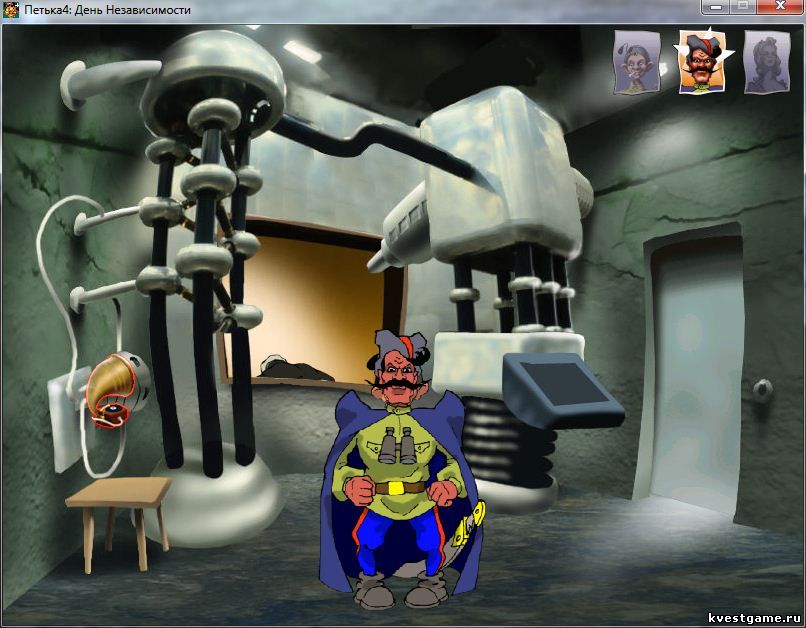 Screenshot из игры Петька 4: День независимости