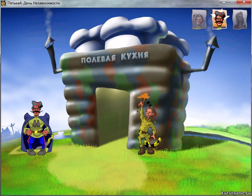 Screenshot из игры Петька 4: День независимости