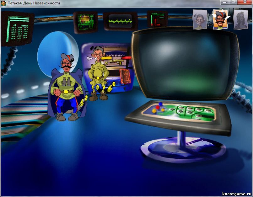 Screenshot из игры Петька 4: День независимости