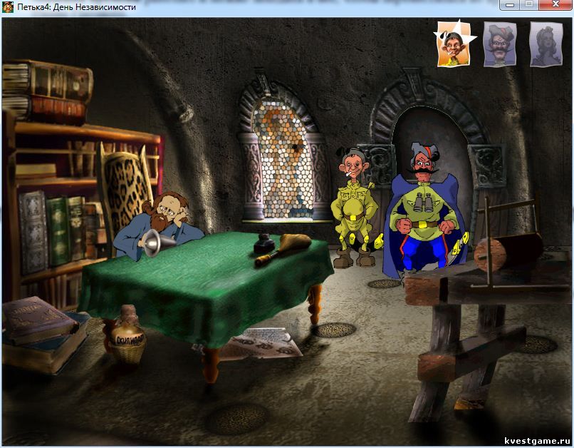 Screenshot из игры Петька 4: День независимости