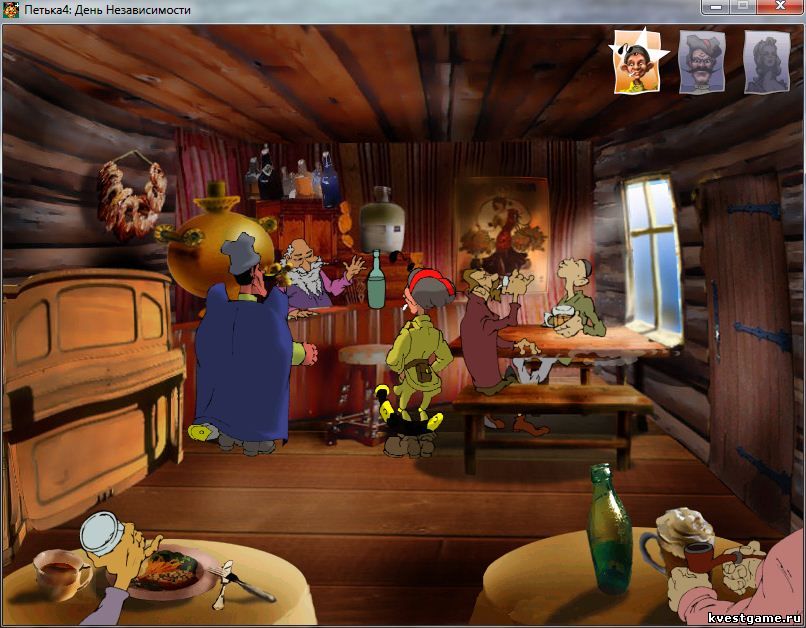 Screenshot из игры Петька 4: День независимости