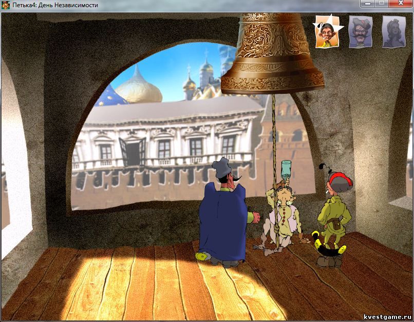 Screenshot из игры Петька 4: День независимости