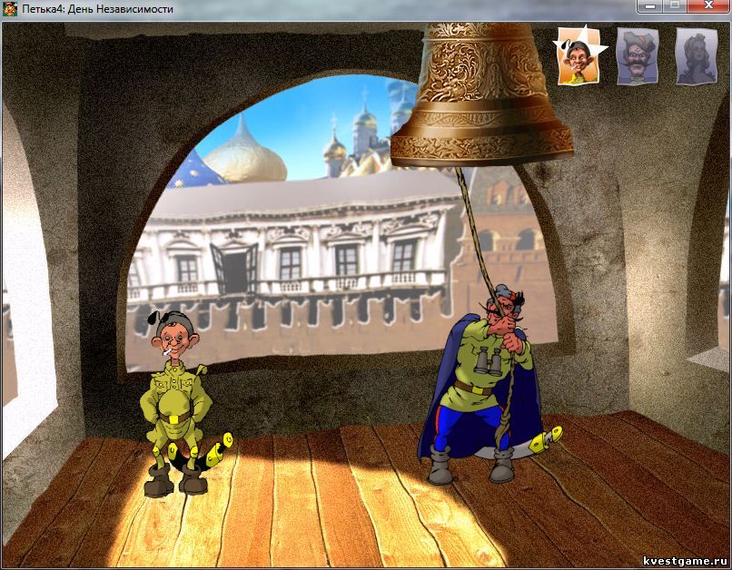 Screenshot из игры Петька 4: День независимости