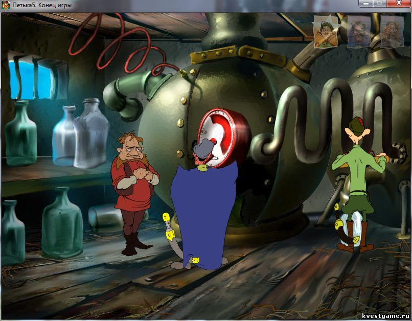 Screenshot из игры Петька 5: Конец игры