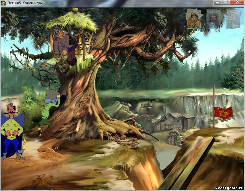 Screenshot из игры Петька 5: Конец игры