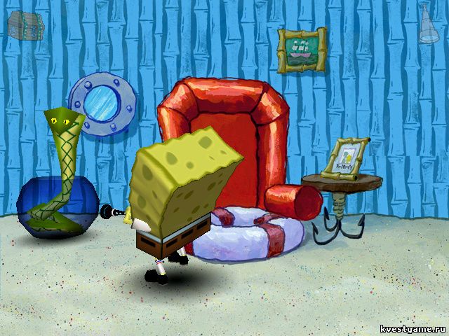 Дом Спанч Боба (Spongebob Squarepants: Employee of the Month (уровень 3))